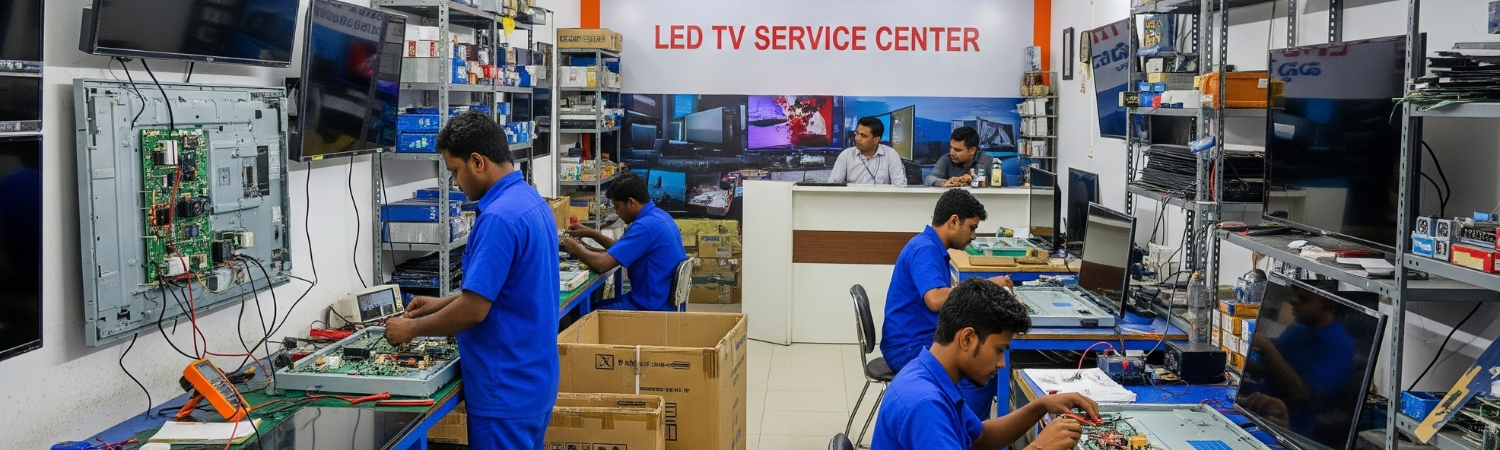 Led tv service center
