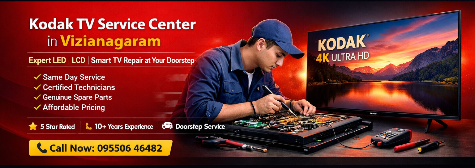kodak tv service center in vizianagaram