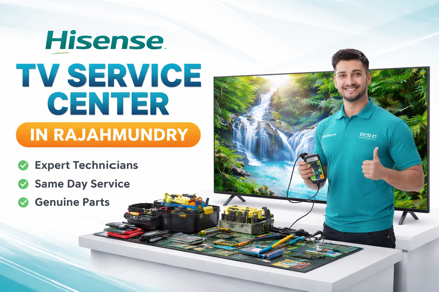 Hisense tv service center in rajahmundry