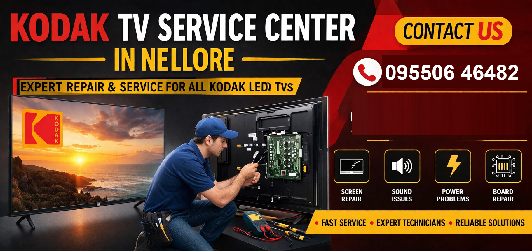 Kodak tv repair in Nellore